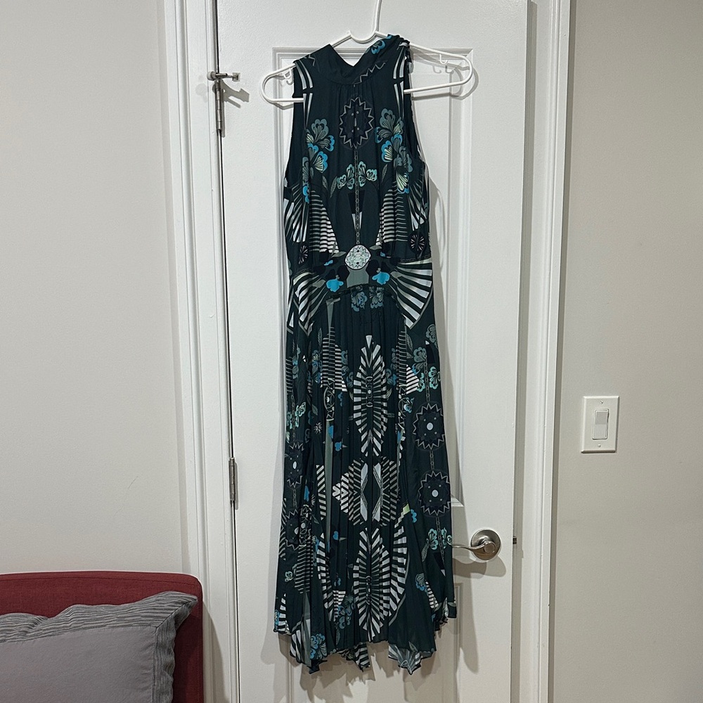Reiss Eddie Floral Midi Dress